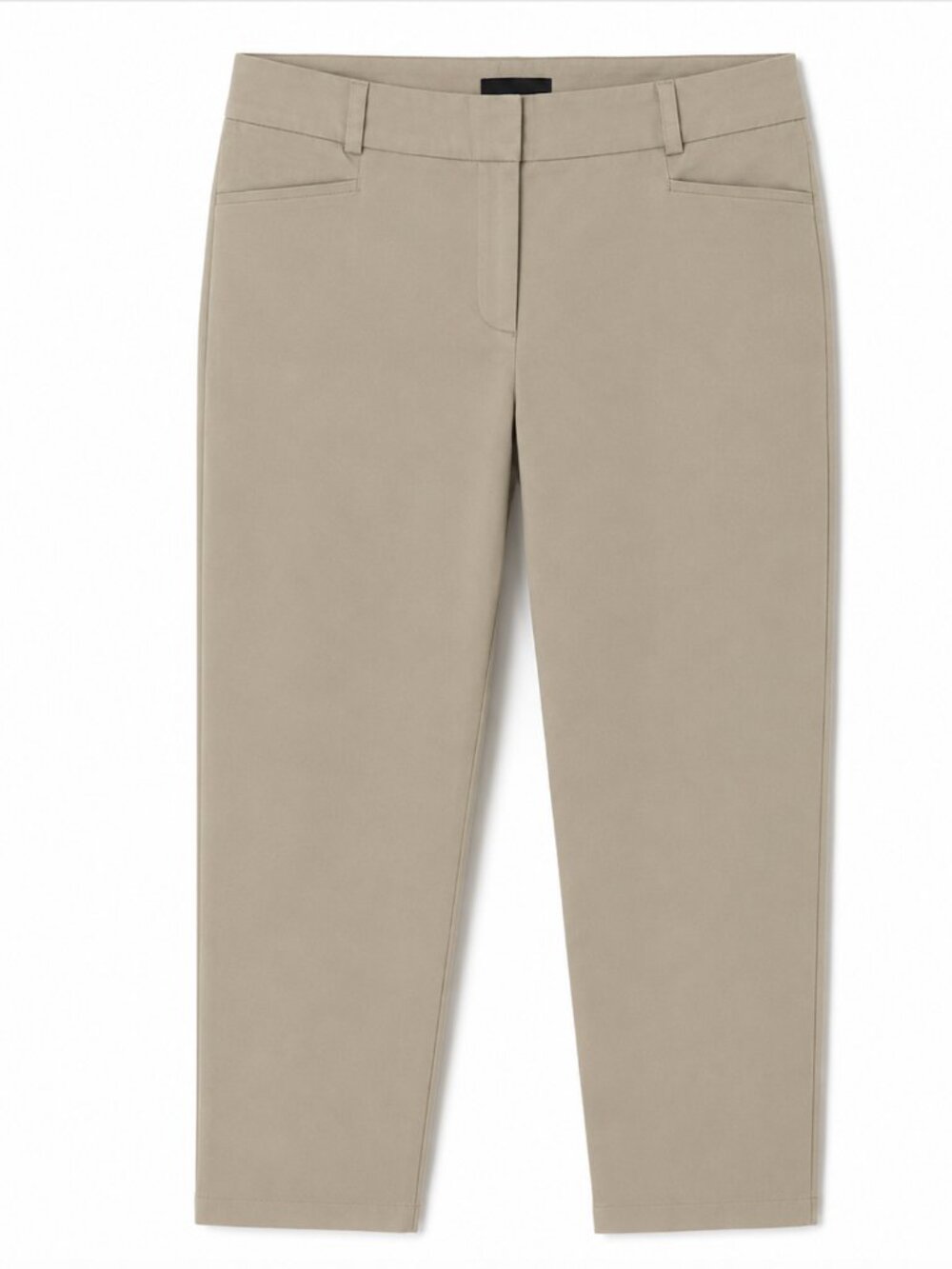 The Limited Drew Fit Khaki Beige Womens Dress Stretch Preppy Chino Pants - 14